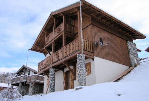 Chalet De Vallandry La Charrue met privé wellness - 10 personen