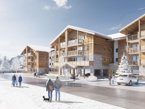 Appartement Club MMV Samoëns Village bergzicht - 4-6 personen