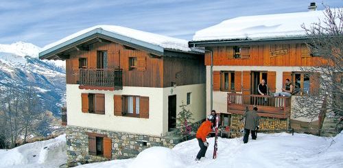 Chalet Les Violettes met privé-sauna - 10 personen