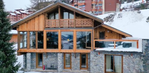 Chalet De Vallandry Nowen met sauna en buiten whirlpool - 11 personen