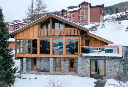 Chalet De Vallandry Nowen met sauna en buiten whirlpool - 11 personen