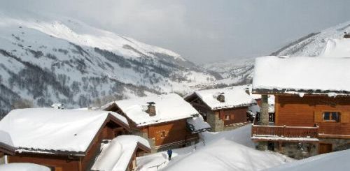 Chalet Le Hameau des Marmottes aan de piste - 12 personen