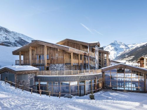 Chalet-appartement Les Balcons Platinium Val Cenis met privé-sauna - 14-16 personen